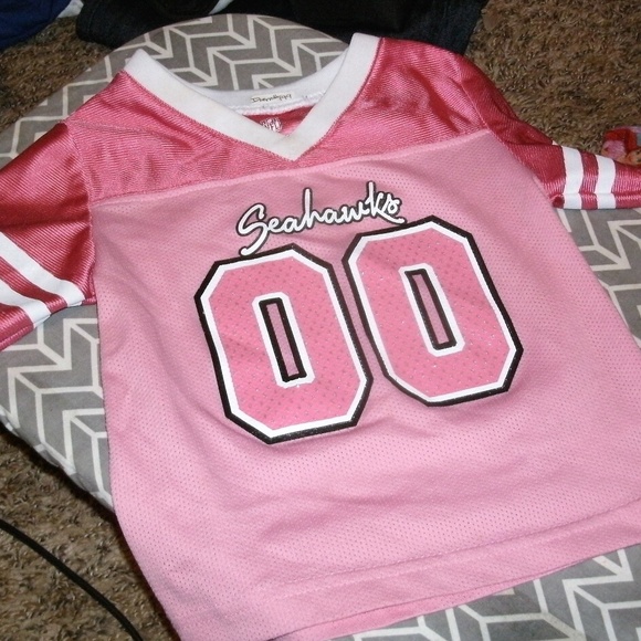 pink seahawks jersey